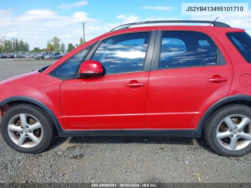 2009 Suzuki Sx4 Technology VIN: JS2YB413495101710 Lot: 40098593