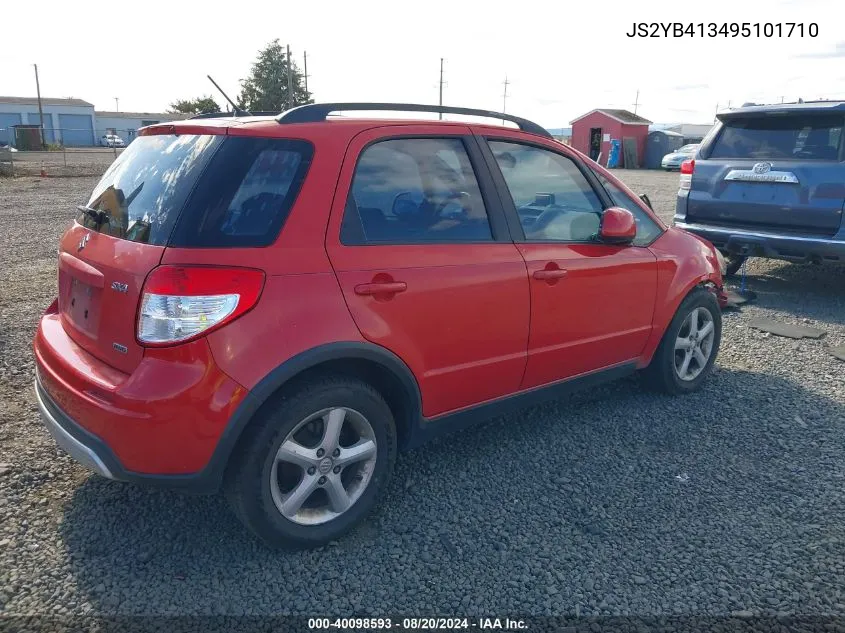 2009 Suzuki Sx4 Technology VIN: JS2YB413495101710 Lot: 40098593