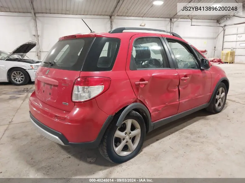 JS2YB413896200248 2009 Suzuki Sx4 Technology