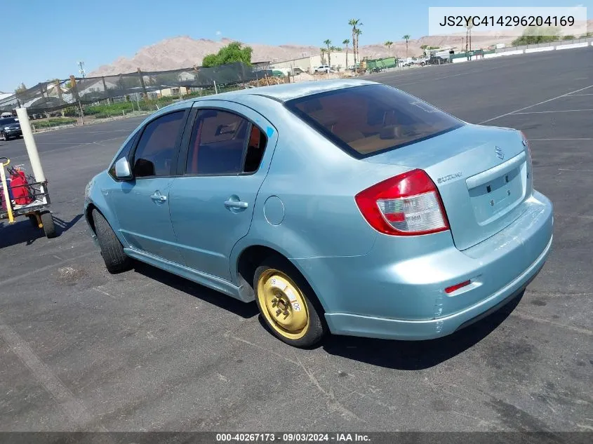 2009 Suzuki Sx4 Sport/Sport Technology VIN: JS2YC414296204169 Lot: 40267173