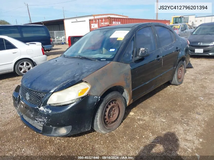 2009 Suzuki Sx4 Le/Le Popular VIN: JS2YC412796201394 Lot: 40321640