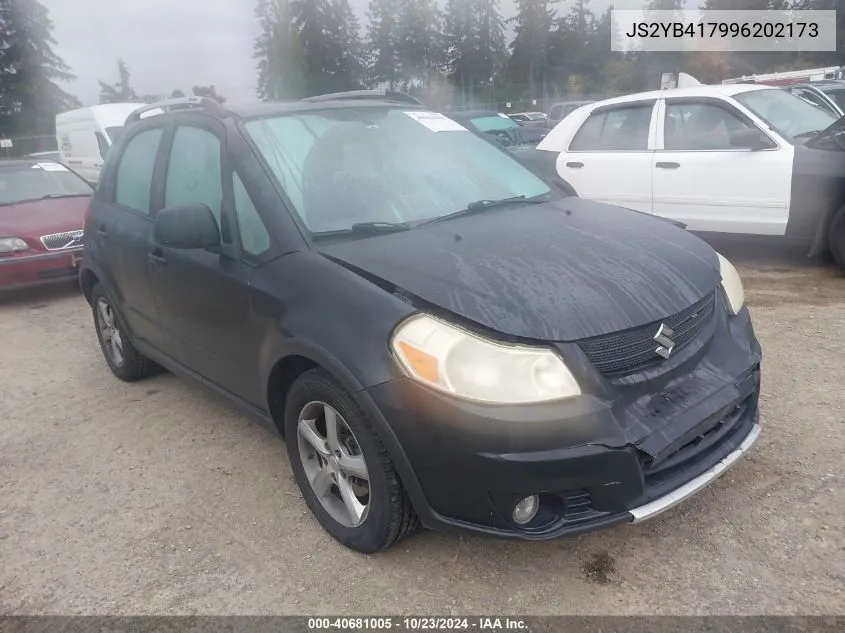 2009 Suzuki Sx4 Touring VIN: JS2YB417996202173 Lot: 40681005