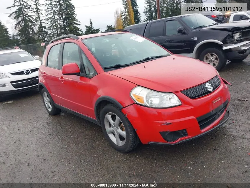 2009 Suzuki Sx4 Technology VIN: JS2YB413595101912 Lot: 40813989