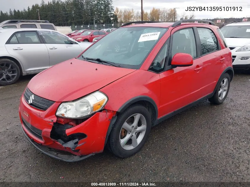 2009 Suzuki Sx4 Technology VIN: JS2YB413595101912 Lot: 40813989