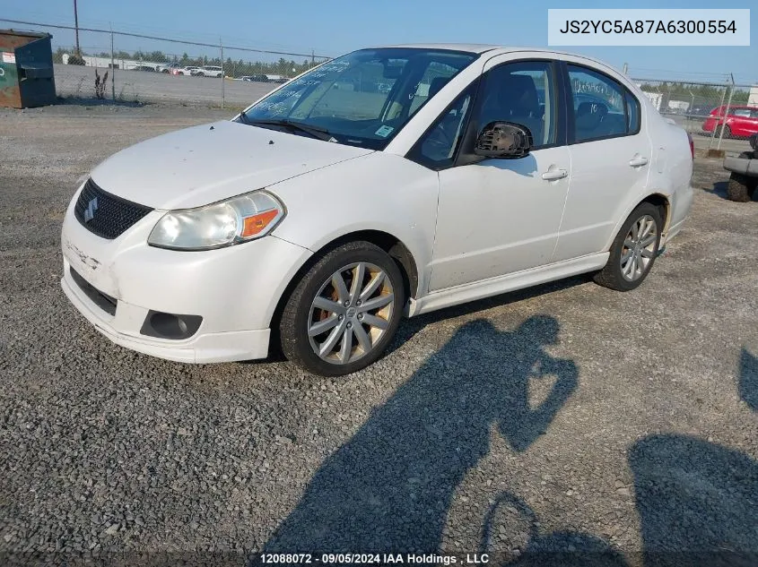 2010 Suzuki Sx4 Sedan VIN: JS2YC5A87A6300554 Lot: 12088072