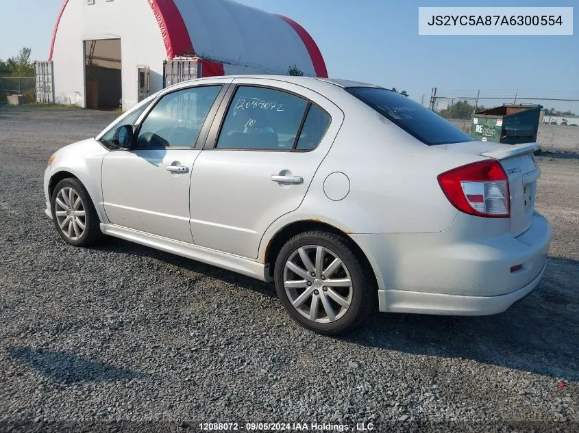 2010 Suzuki Sx4 Sedan VIN: JS2YC5A87A6300554 Lot: 12088072