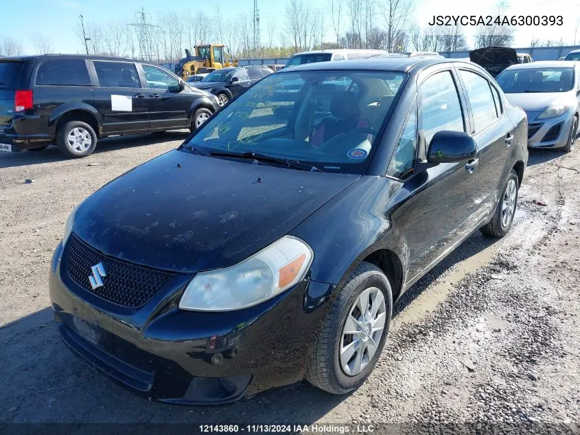 2010 Suzuki Sx4 Sedan VIN: JS2YC5A24A6300393 Lot: 12143860