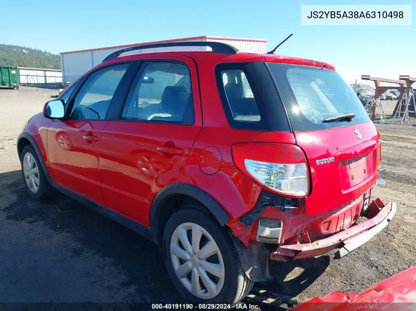 2010 Suzuki Sx4 Technology VIN: JS2YB5A38A6310498 Lot: 40191190