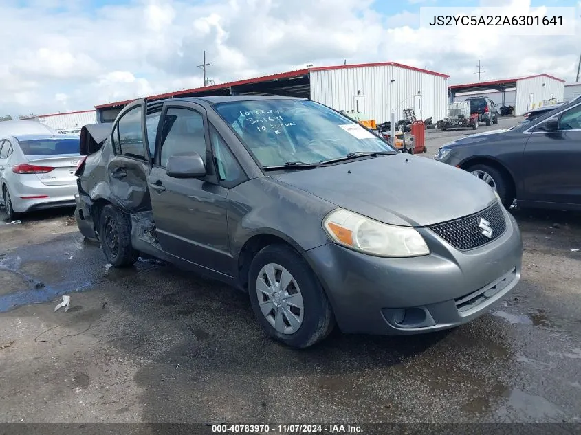 2010 Suzuki Sx4 Le/Le Popular VIN: JS2YC5A22A6301641 Lot: 40783970