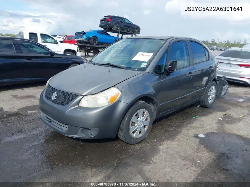 2010 Suzuki Sx4 Le/Le Popular VIN: JS2YC5A22A6301641 Lot: 40783970