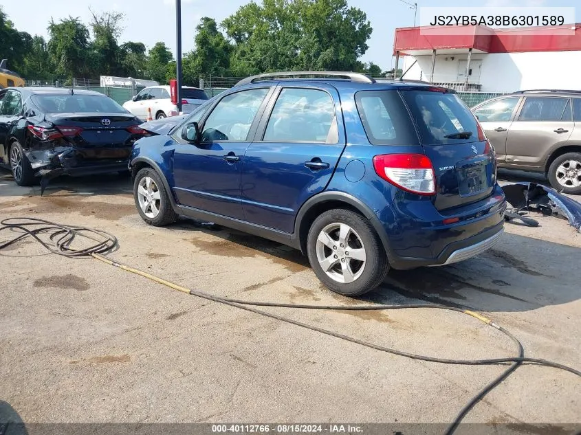 2011 Suzuki Sx4 Crossover Technology/Premium/Tech Valu Pkg (Nav) VIN: JS2YB5A38B6301589 Lot: 40112766