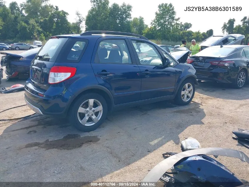 2011 Suzuki Sx4 Crossover Technology/Premium/Tech Valu Pkg (Nav) VIN: JS2YB5A38B6301589 Lot: 40112766