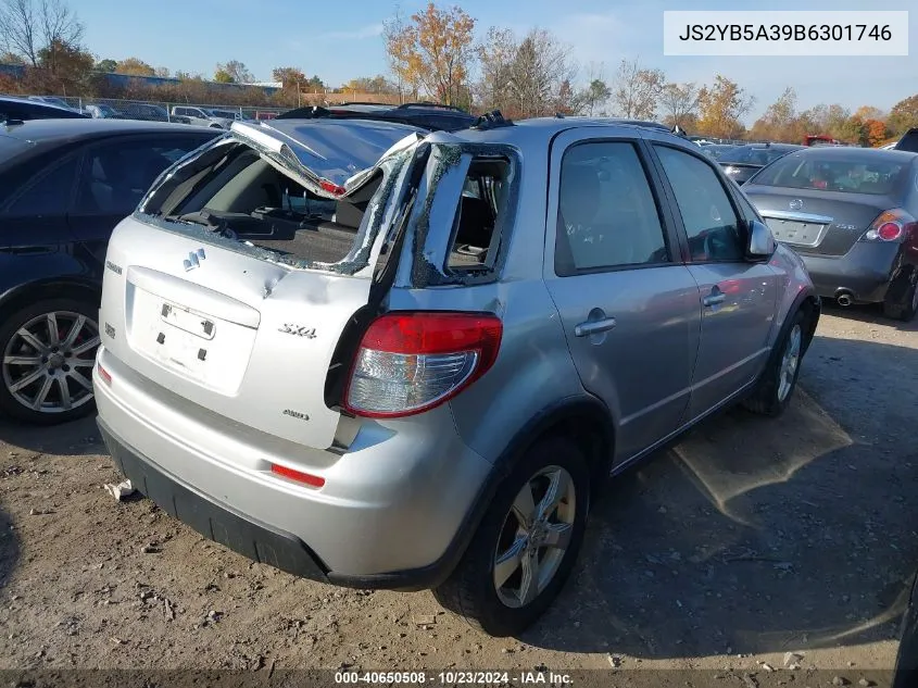 2011 Suzuki Sx4 Premium/Tech Valu Pkg (Nav) VIN: JS2YB5A39B6301746 Lot: 40650508