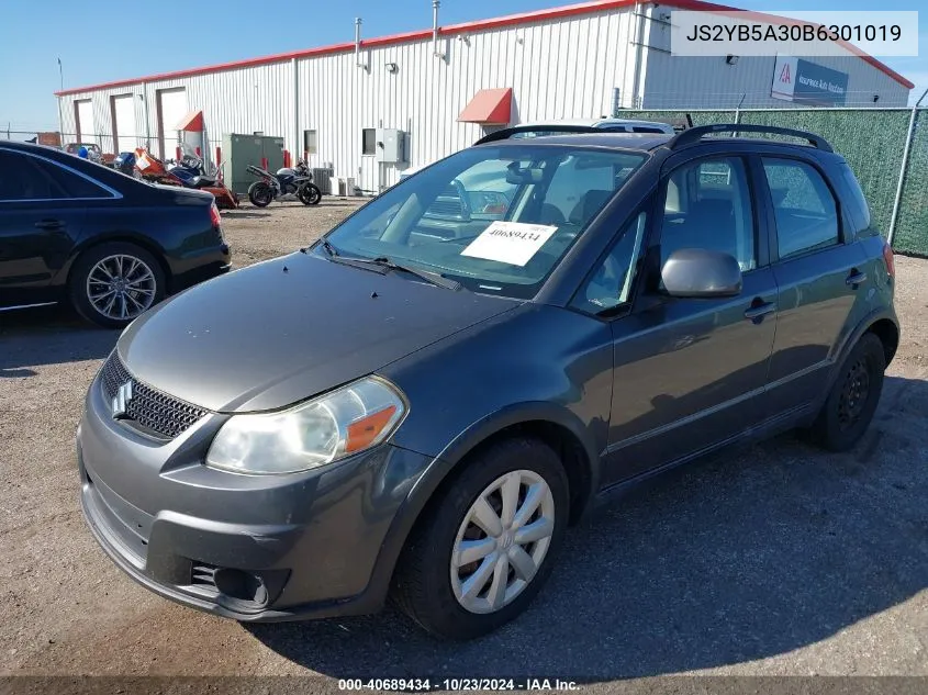 2011 Suzuki Sx4 Premium/Tech Valu Pkg (Nav) VIN: JS2YB5A30B6301019 Lot: 40689434