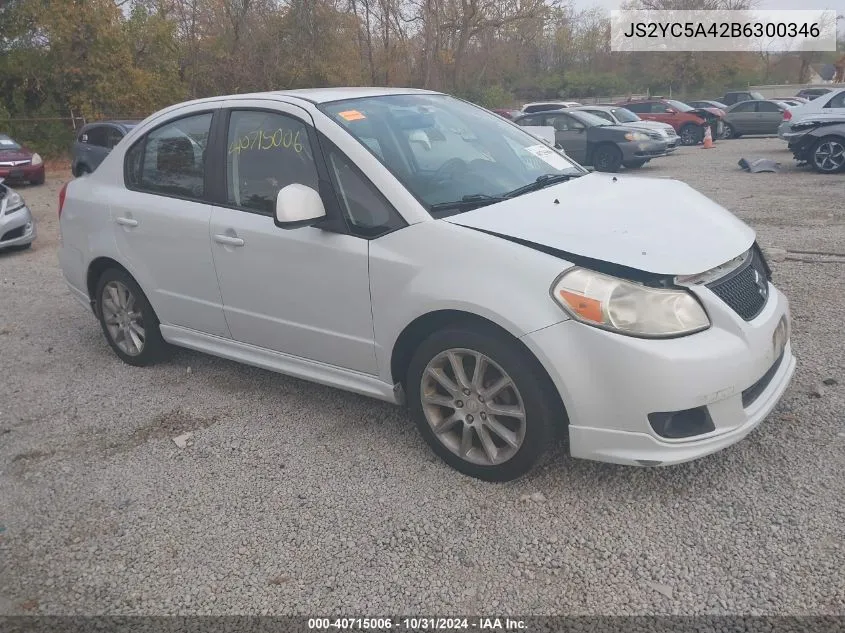 2011 Suzuki Sx4 Sport S/Sport Se VIN: JS2YC5A42B6300346 Lot: 40715006