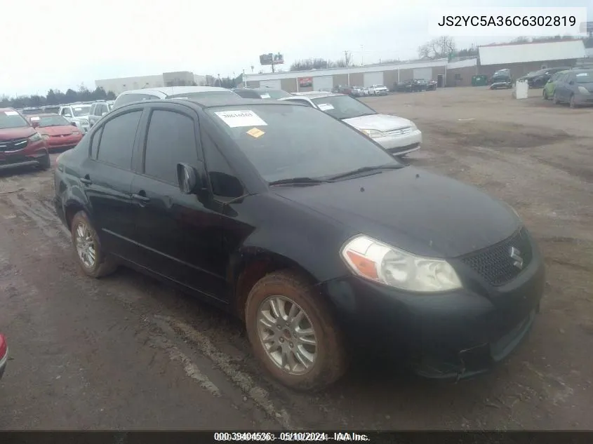 2012 Suzuki Sx4 Le/Le Popular VIN: JS2YC5A36C6302819 Lot: 39404536