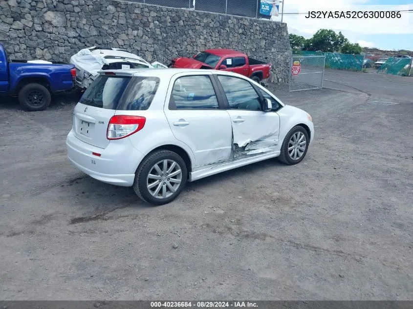 JS2YA5A52C6300086 2012 Suzuki Sx4 Technology (Nav)