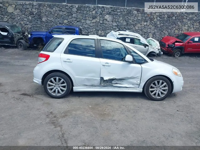 JS2YA5A52C6300086 2012 Suzuki Sx4 Technology (Nav)