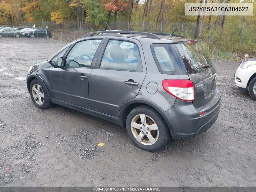 2012 Suzuki Sx4 Premium/Tech Valu Pkg (Nav) VIN: JS2YB5A34C6304622 Lot: 40610768