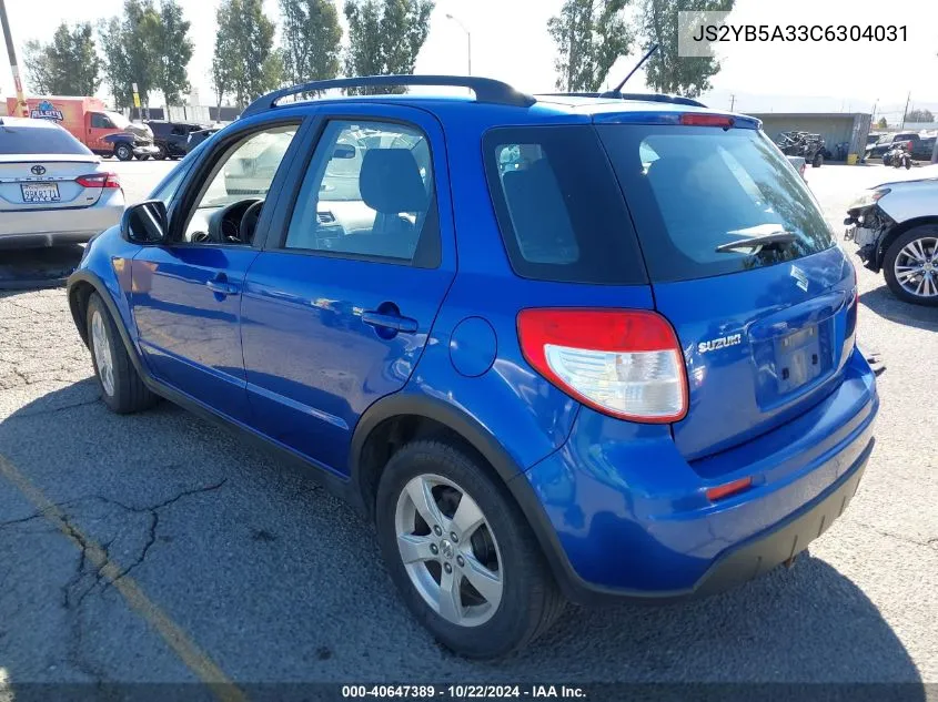 2012 Suzuki Sx4 Premium/Tech Valu Pkg (Nav) VIN: JS2YB5A33C6304031 Lot: 40647389