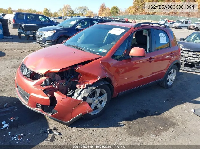 2012 Suzuki Sx4 Premium/Tech Valu Pkg (Nav) VIN: JS2YB5A30C6301894 Lot: 40660519