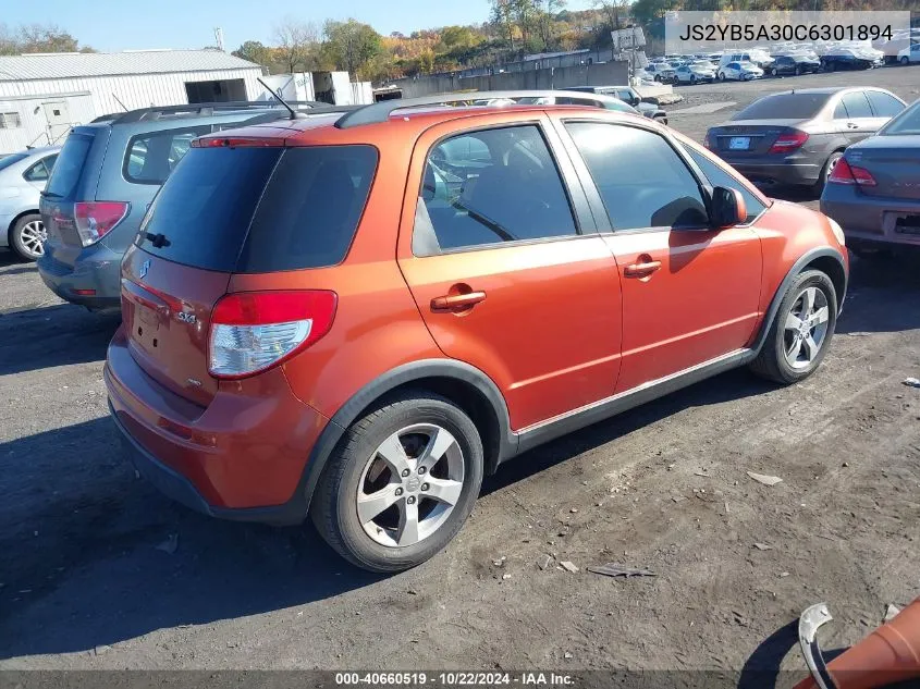 2012 Suzuki Sx4 Premium/Tech Valu Pkg (Nav) VIN: JS2YB5A30C6301894 Lot: 40660519