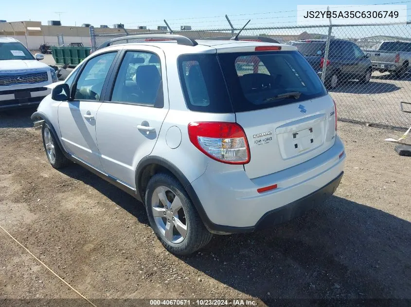 2012 Suzuki Sx4 Premium/Tech Valu Pkg (Nav) VIN: JS2YB5A35C6306749 Lot: 40670671