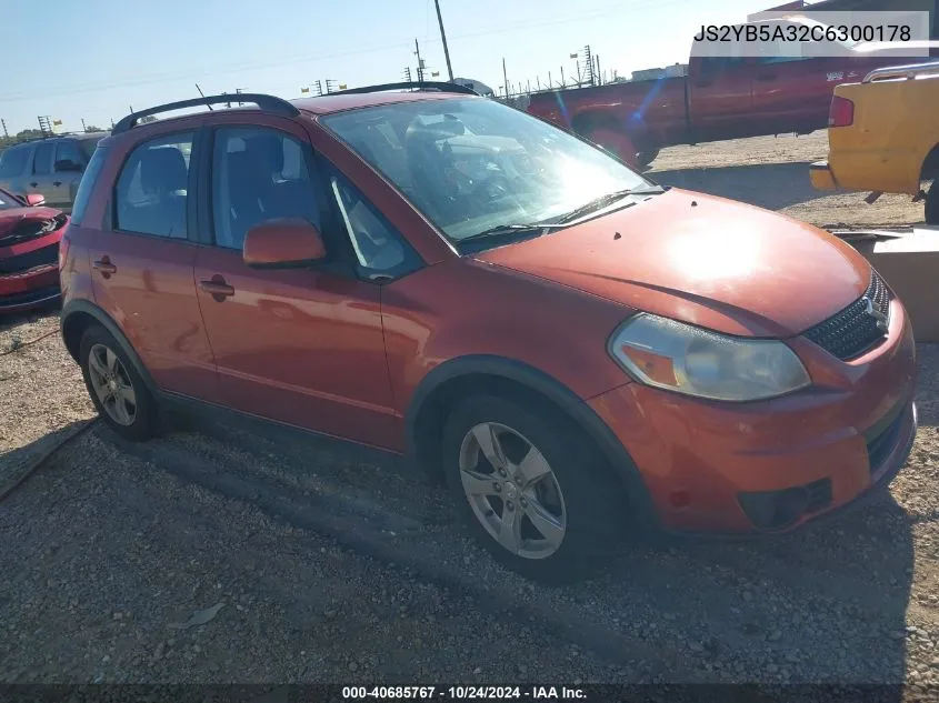 2012 Suzuki Sx4 Premium/Tech Valu Pkg (Nav) VIN: JS2YB5A32C6300178 Lot: 40685767