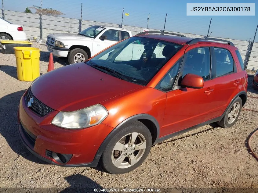 2012 Suzuki Sx4 Premium/Tech Valu Pkg (Nav) VIN: JS2YB5A32C6300178 Lot: 40685767