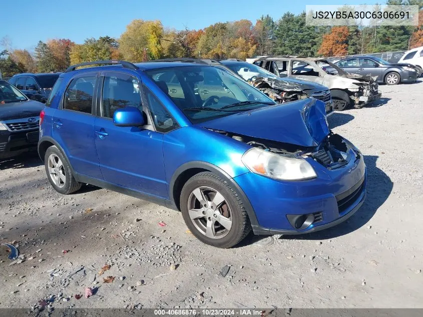 2012 Suzuki Sx4 Premium/Tech Valu Pkg (Nav) VIN: JS2YB5A30C6306691 Lot: 40686876