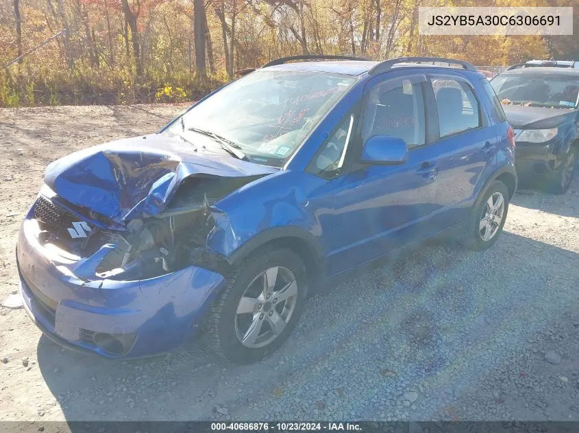 2012 Suzuki Sx4 Premium/Tech Valu Pkg (Nav) VIN: JS2YB5A30C6306691 Lot: 40686876