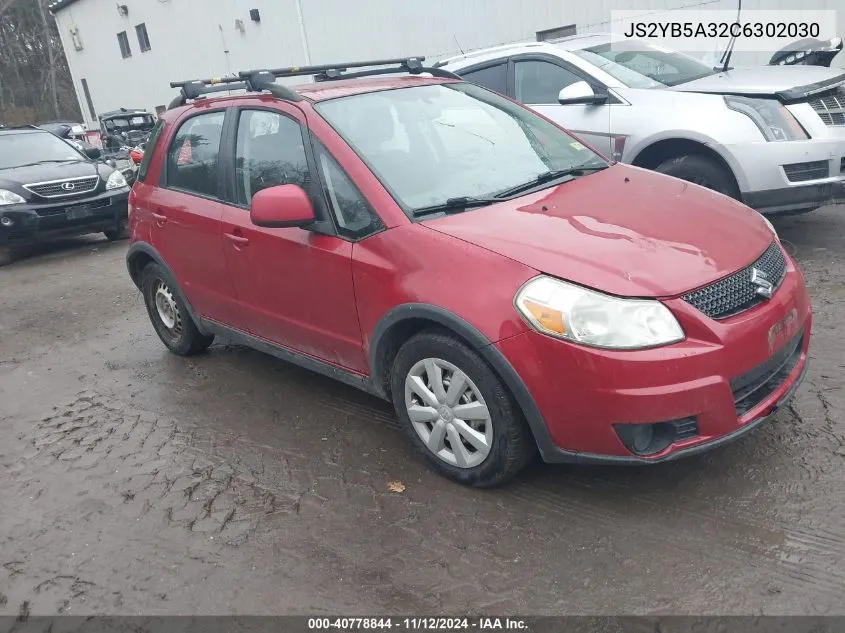 2012 Suzuki Sx4 Premium/Tech Valu Pkg (Nav) VIN: JS2YB5A32C6302030 Lot: 40778844