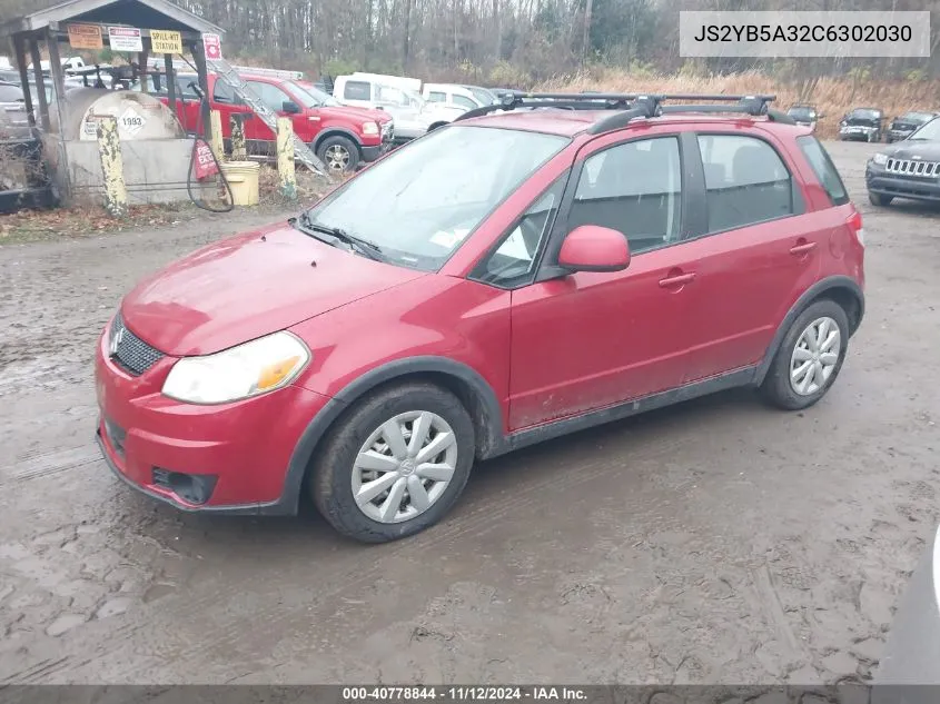 2012 Suzuki Sx4 Premium/Tech Valu Pkg (Nav) VIN: JS2YB5A32C6302030 Lot: 40778844