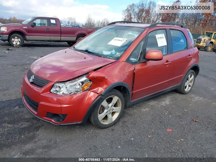 2012 Suzuki Sx4 Premium/Tech Valu Pkg (Nav) VIN: JS2YB5A3XC6300008 Lot: 40788463