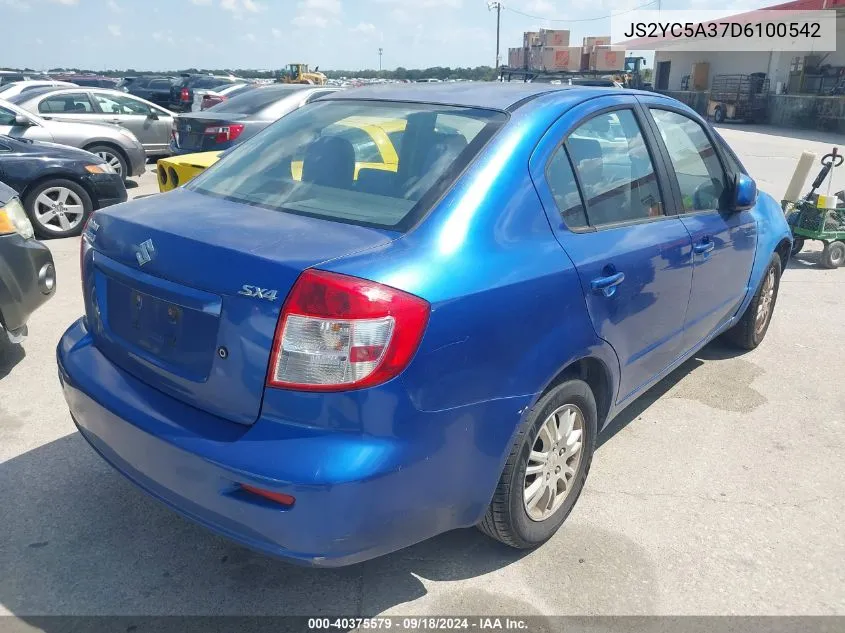 2013 Suzuki Sx4 Le/Le Popular VIN: JS2YC5A37D6100542 Lot: 40375579