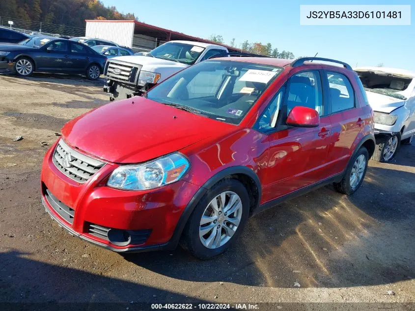 2013 Suzuki Sx4 Premium VIN: JS2YB5A33D6101481 Lot: 40622622