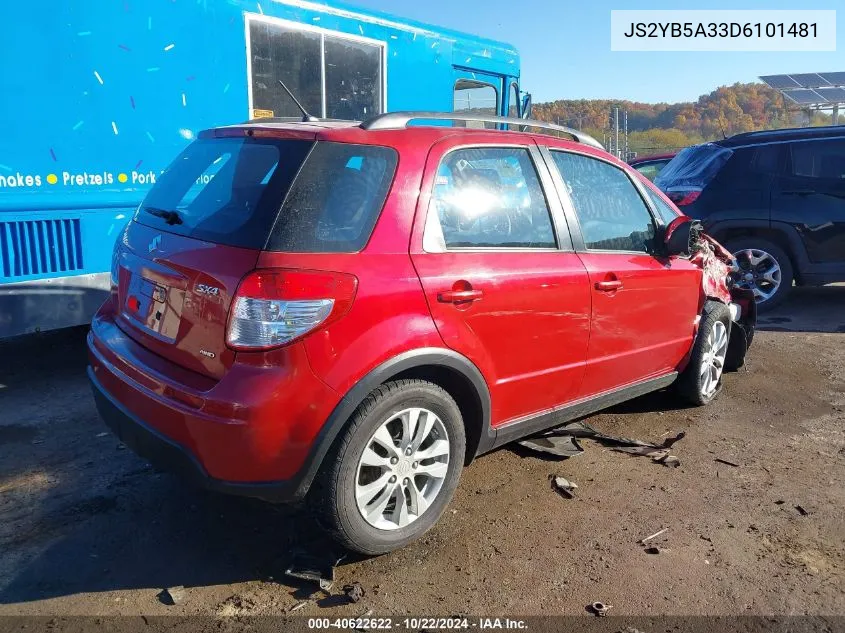 2013 Suzuki Sx4 Premium VIN: JS2YB5A33D6101481 Lot: 40622622