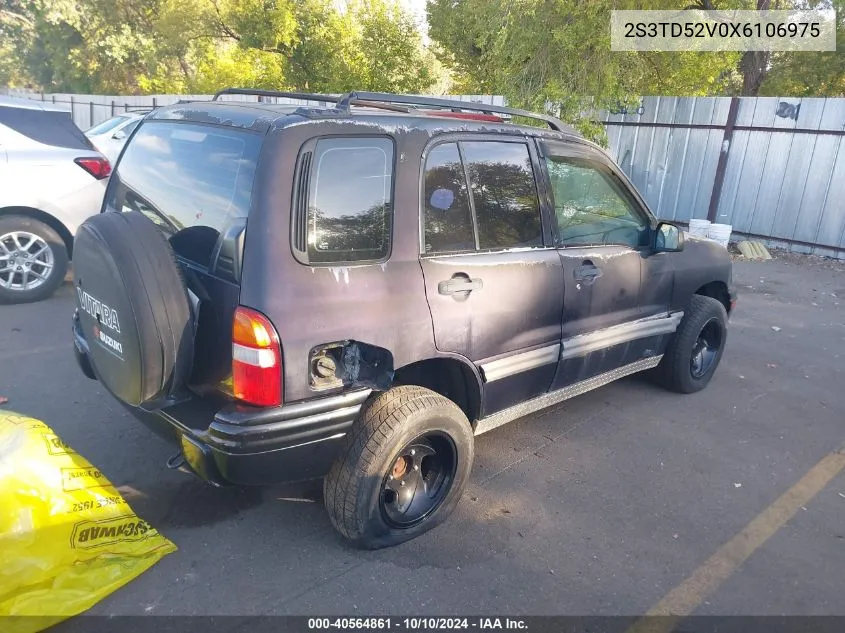 1999 Suzuki Vitara Jx/Jx+ VIN: 2S3TD52V0X6106975 Lot: 40564861