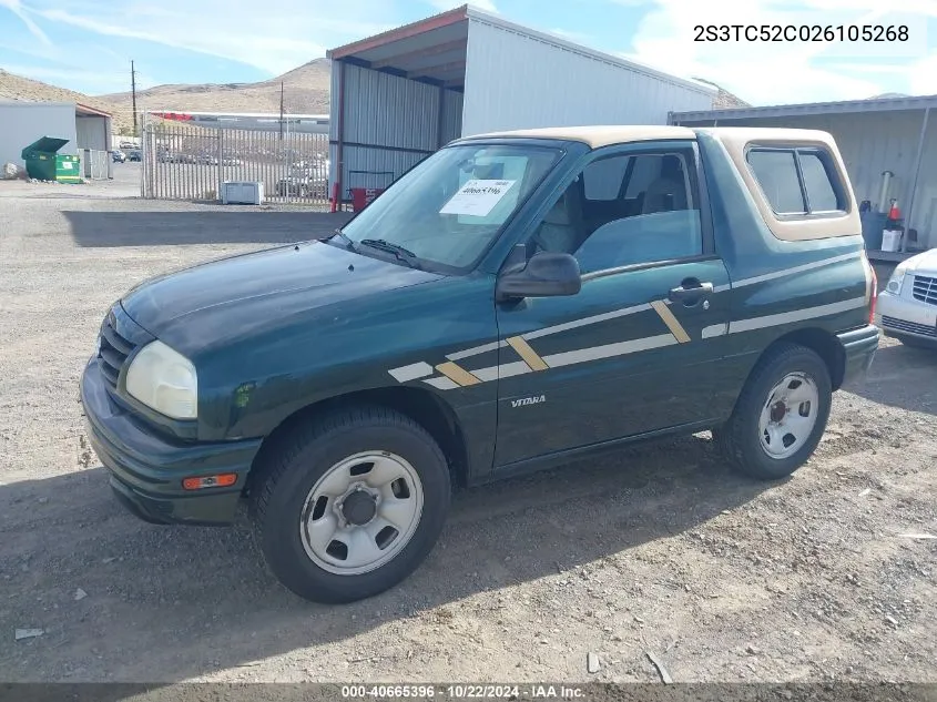 2S3TC52C026105268 2002 Suzuki Vitara Jls