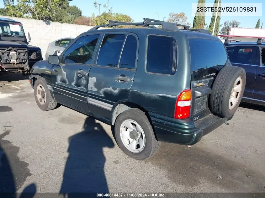 2002 Suzuki Vitara Jls VIN: 2S3TE52V526109831 Lot: 40814437