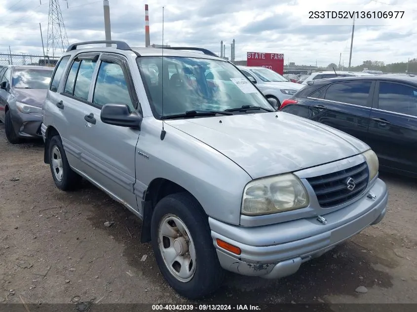 2003 Suzuki Vitara VIN: 2S3TD52V136106977 Lot: 40342039