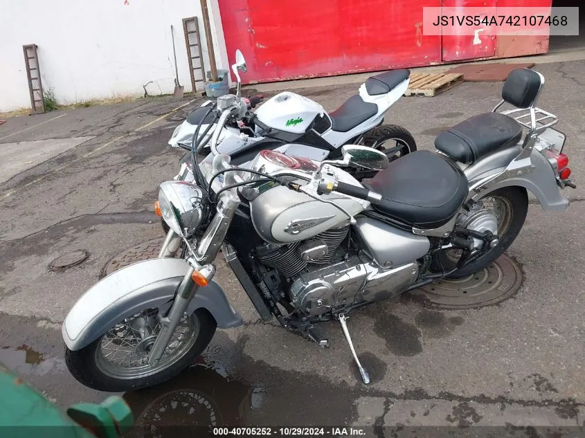 2004 Suzuki Vl800 VIN: JS1VS54A742107468 Lot: 40705252