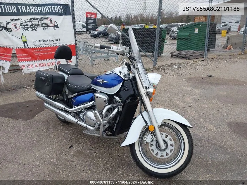 2012 Suzuki Vl800 T VIN: JS1VS55A8C2101188 Lot: 40761139