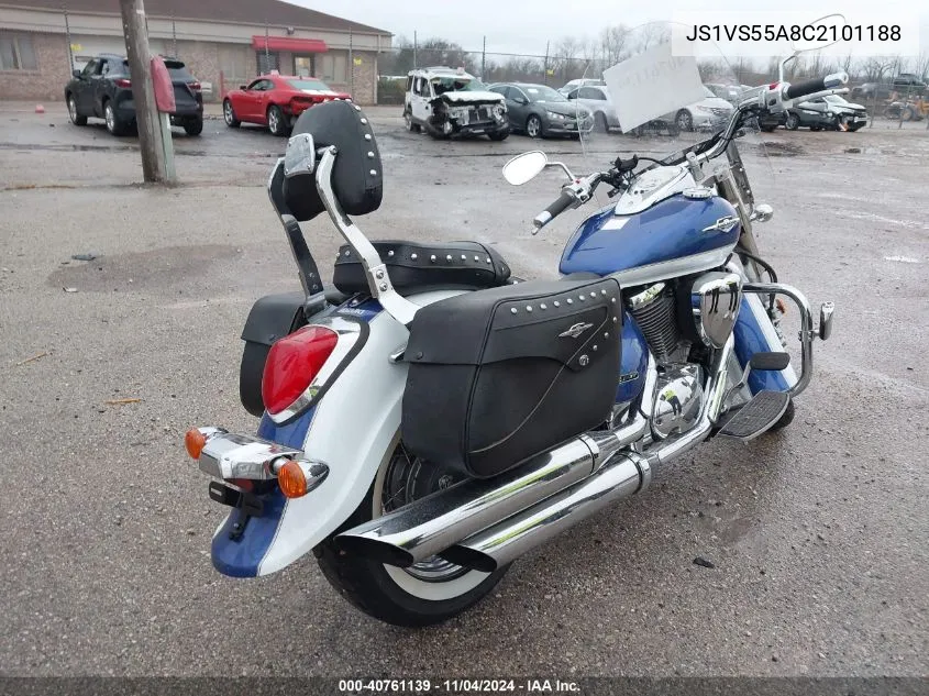 2012 Suzuki Vl800 T VIN: JS1VS55A8C2101188 Lot: 40761139