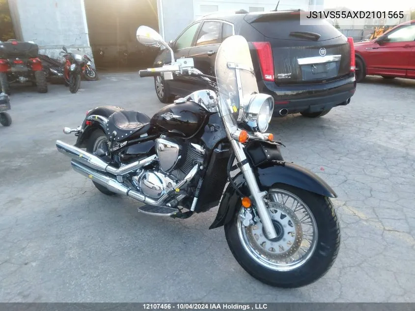 2013 Suzuki Vl800 T VIN: JS1VS55AXD2101565 Lot: 12107456