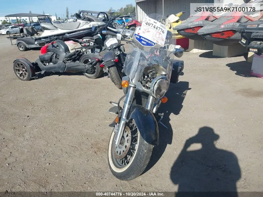 2019 Suzuki Vl800 M/Tm VIN: JS1VS55A9K7100178 Lot: 40744776