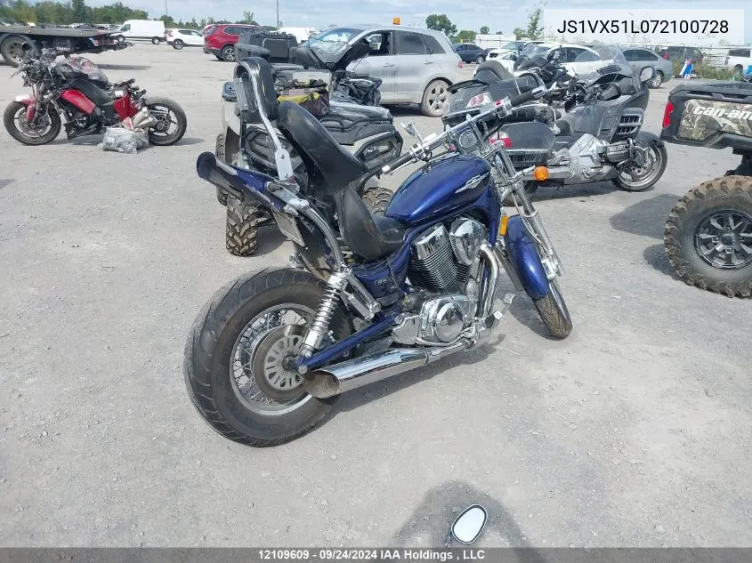 JS1VX51L072100728 2007 Suzuki Vs1400