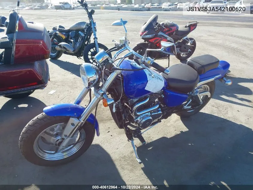 2004 Suzuki Vz800 VIN: JS1VS53A542100620 Lot: 40612964