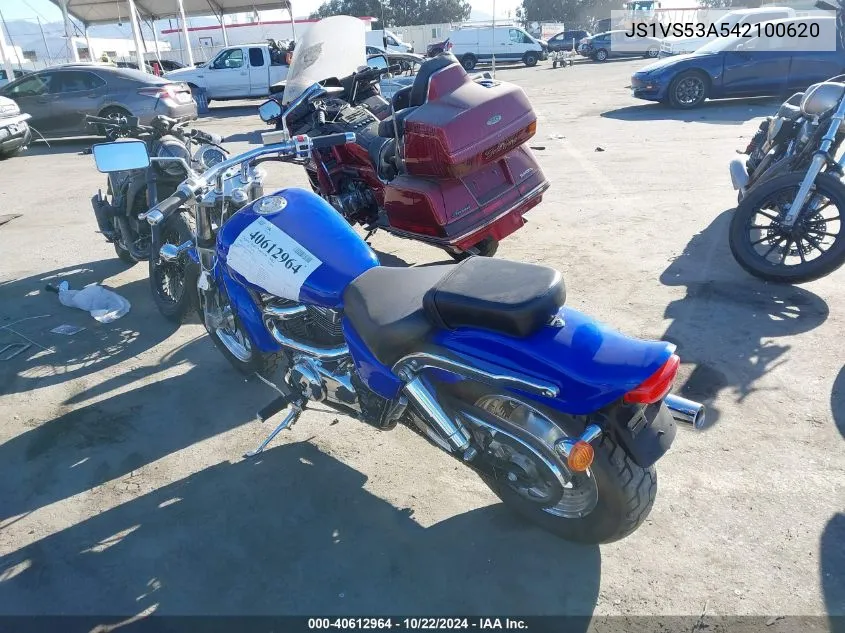 2004 Suzuki Vz800 VIN: JS1VS53A542100620 Lot: 40612964