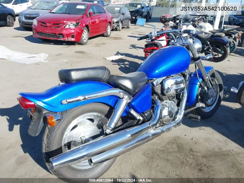 2004 Suzuki Vz800 VIN: JS1VS53A542100620 Lot: 40612964